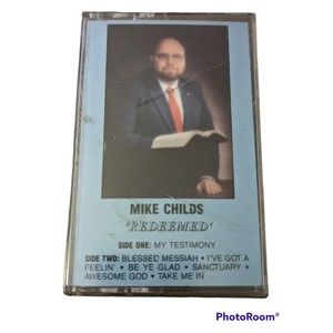 Vintage Cassette Tape Redeemed Mike Childs 1970's Blessed Messiah Be Ye Glad